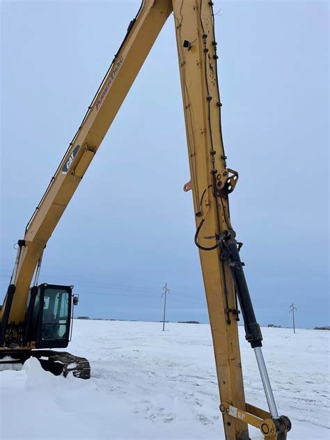 long reach mini excavator for sale|cat 324el long reach specs.